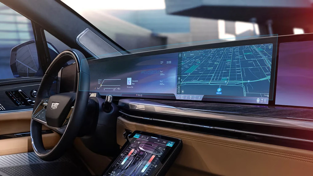 Zaščitno steklo Pixsel za armaturno ploščo CADILLAC ESCALADE IQ - 36.5“ 2025 -