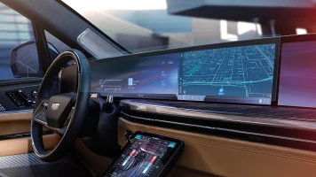 Zaščitno steklo Pixsel za armaturno ploščo CADILLAC ESCALADE IQ - 36.5“ 2025 -