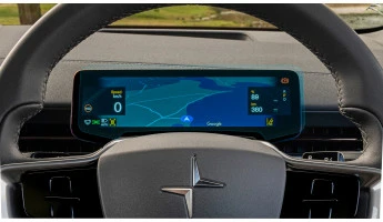 Zaščitno steklo Pixsel za armaturno ploščo POLESTAR 3 - 10“ 2024 -