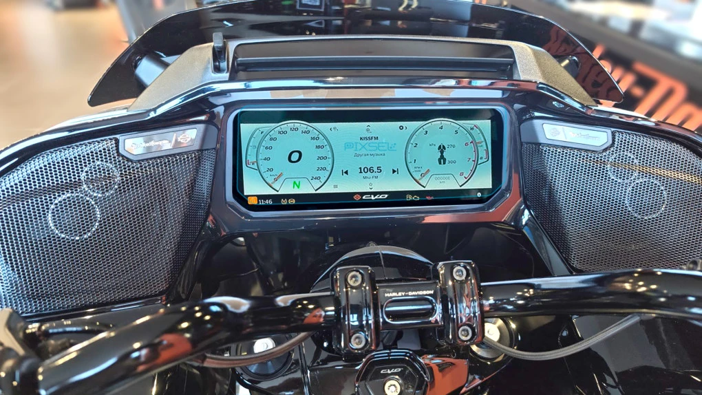 Zaščitno steklo Pixsel za merilnik hitrosti motornega kolesa HARLEY-DAVIDSON 2025 ROAD GLIDE 13.5“