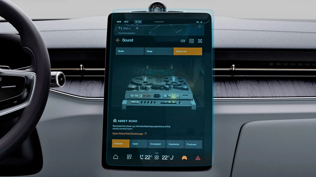 Zaščitno steklo Pixsel za monitor POLESTAR 3 - 16“ 2024 -
