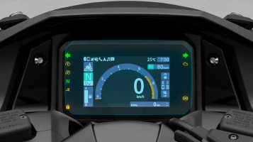 Zaščitno steklo Pixsel za merilnik hitrosti motornega kolesa HONDA FORZA 125 / 350 / 750 2025 - 7.1“