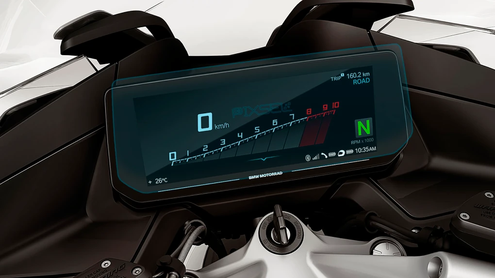 Zaščitno steklo Pixsel za merilnik hitrosti motornega kolesa BMW R1250 RT 2025 13“