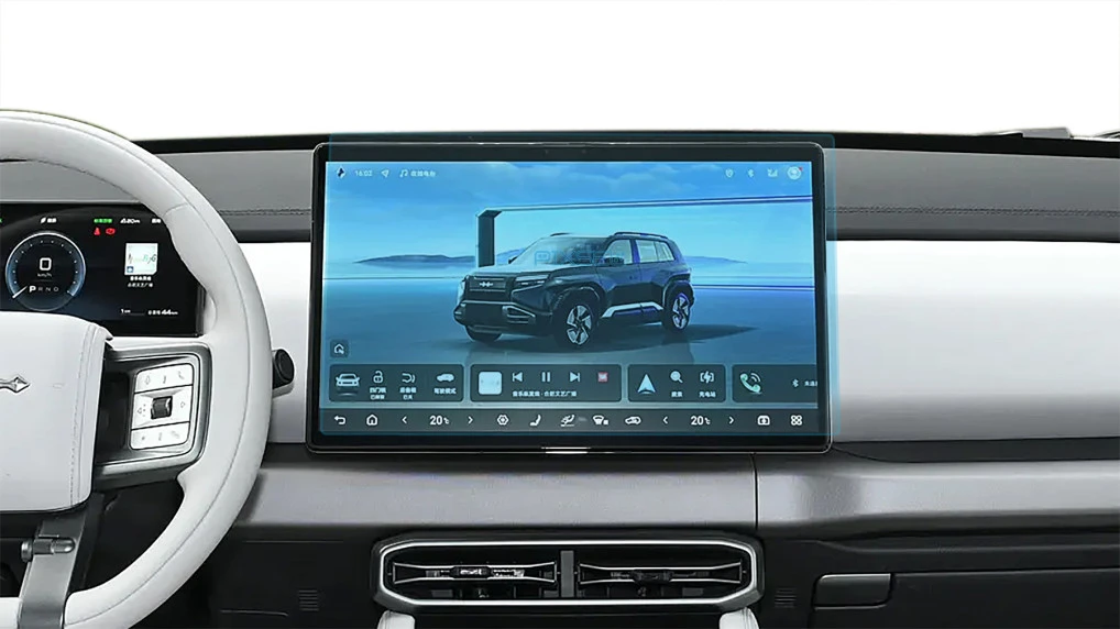 Zaščitno steklo Pixsel za monitor BYD LEOPARD 3 - 16.2“ 2024 -