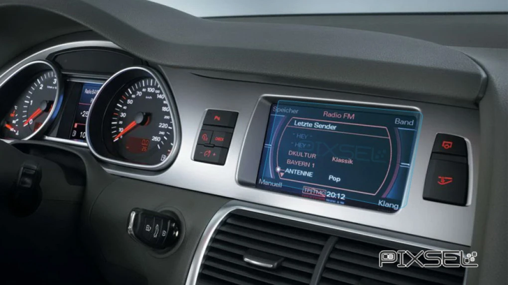 Zaščitno steklo Pixsel za monitor AUDI Q7 / SQ7 / RSQ7 - 6.7“ 2006 - 2014