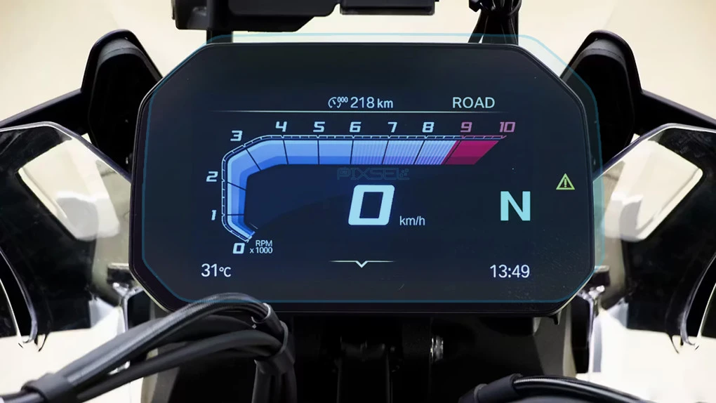 Zaščitno steklo Pixsel za merilnik hitrosti motornega kolesa BMW R1300 GS/ADVENTURE 8.7“