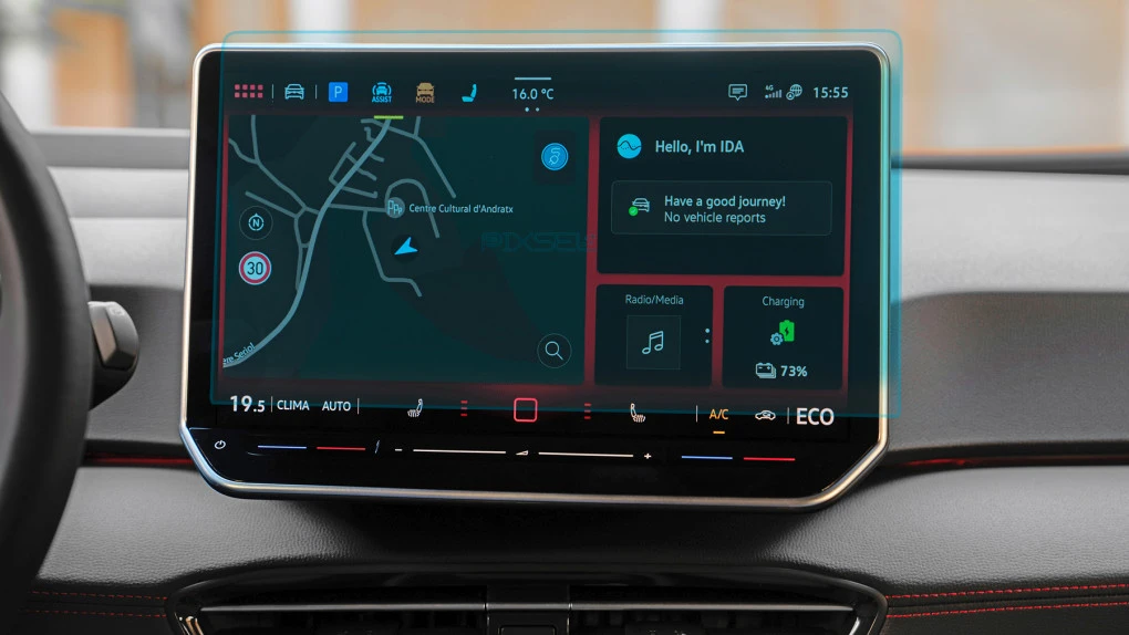 Zaščitno steklo Pixsel za monitor VOLKSWAGEN ID.3 - 14“ 2023 -