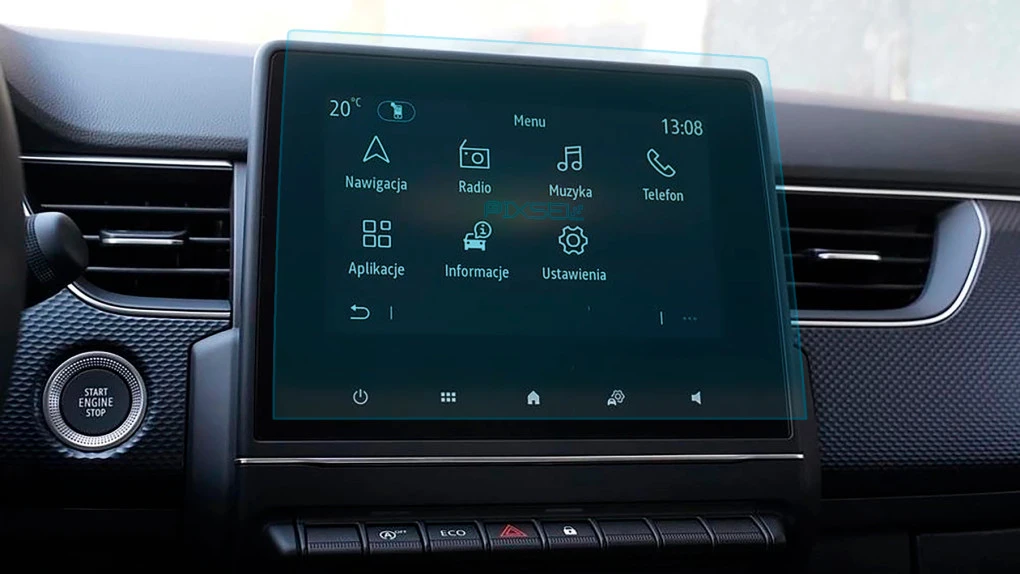 Zaščitno steklo Pixsel za monitor RENAULT ARKANA - 9.6“ 2024 -