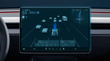 Protective glass Pixsel for monitor TESLA MODEL Y - 16“ 2025 -