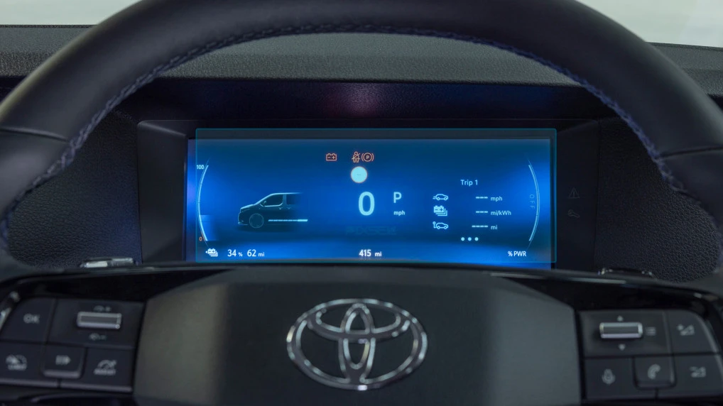 Zaščitno steklo Pixsel za armaturno ploščo TOYOTA PROACE - 10.2“ 2024 -