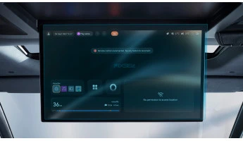 Zaščitno steklo Pixsel za zadnji monitor ZEEKR 009 - 17.7“ 2024 -