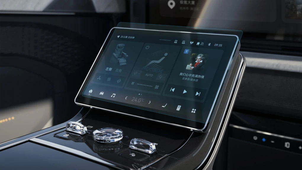 Zaščitno steklo Pixsel za zadnjo tablico ZEEKR 009 - 8.9“ 2024 -