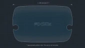 Protective glass Pixsel for monitor FIAT 595 - 9.6“ 2018 -