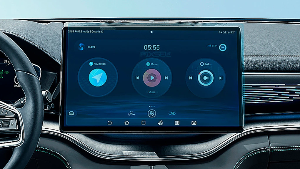 Zaščitno steklo Pixsel za monitor BYD SEAL U - 16.2“ 2024 -