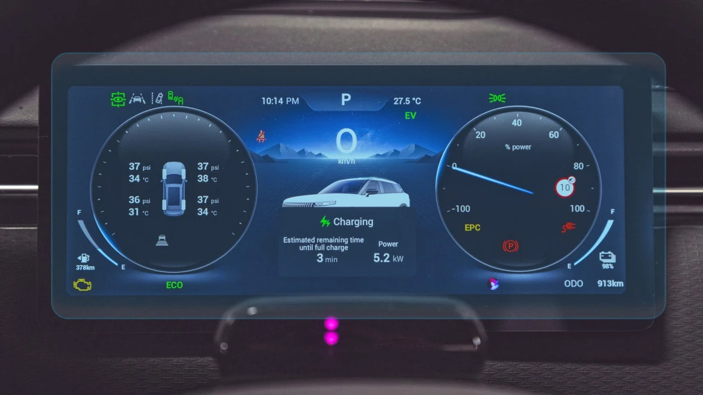 Protective glass Pixsel for dashboard JAECOO 7 - 11.5“ 2023 -