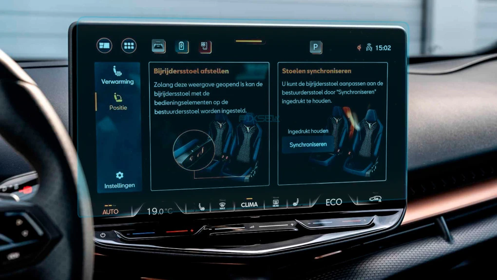 Zaščitno steklo Pixsel za monitor CUPRA TAVASCAN - 16“ 2024 -