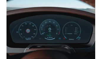 Zaščitno steklo Pixsel za armaturno ploščo PORSCHE 911 - 15.2“ 2024 -