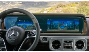 Zaščitno steklo Pixsel za armaturno ploščo MERCEDES BENZ G-CLASS - 28.5“ 2024 -