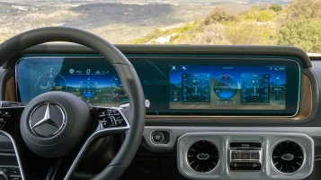 Zaščitno steklo Pixsel za armaturno ploščo MERCEDES BENZ G-CLASS - 28.5“ 2024 -