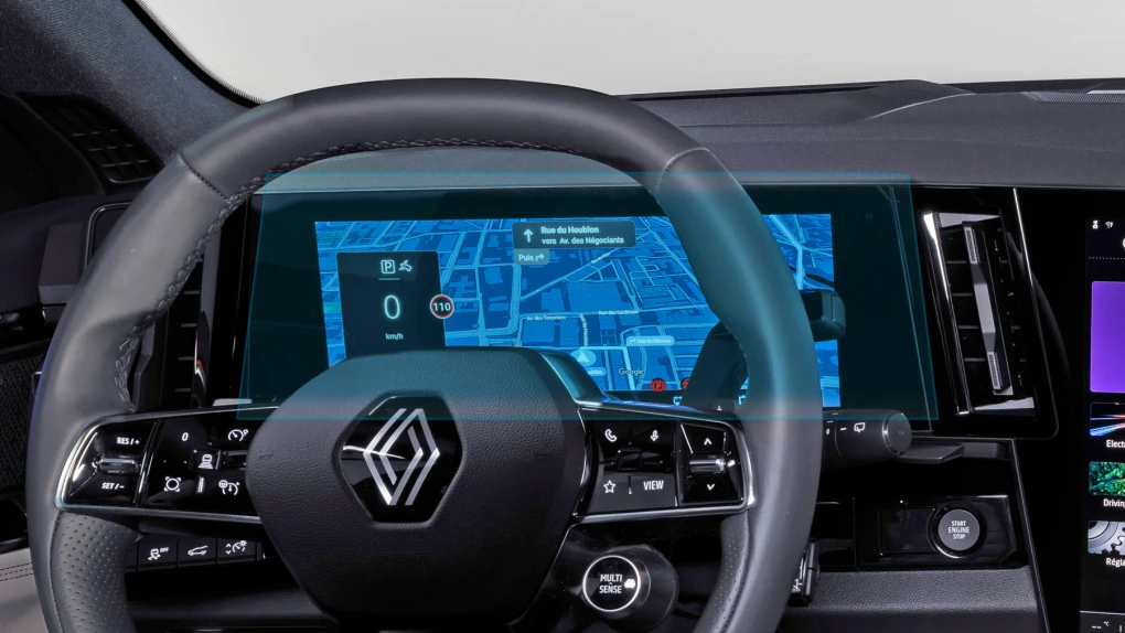 Zaščitno steklo Pixsel za armaturno ploščo RENAULT ESPACE - 16.4“ 2023 -