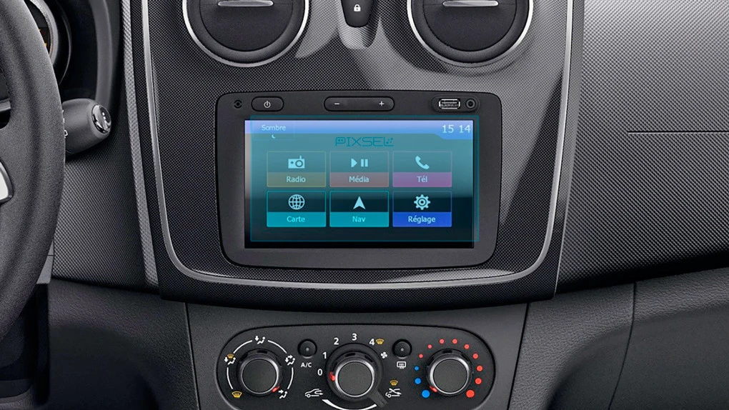 Zaščitno steklo Pixsel za monitor DACIA LOGAN MCV - 6.9“ 2013 - 2020