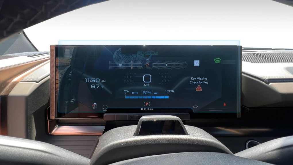 Zaščitno steklo Pixsel za armaturno ploščo HUMMER EV - 14.7“ 2022 -