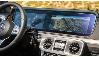 Zaščitno steklo Pixsel za armaturno ploščo MERCEDES BENZ G-CLASS - 28.5“ 2019 - 2024