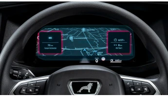 Zaščitno steklo Pixsel za armaturno ploščo MAN TGE - 10“ 2023 -