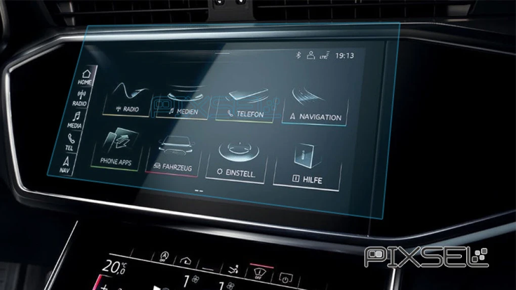 Zaščitno steklo Pixsel za monitor AUDI A6 / S6 / RS6 - 11.1“ 2019 - 2025