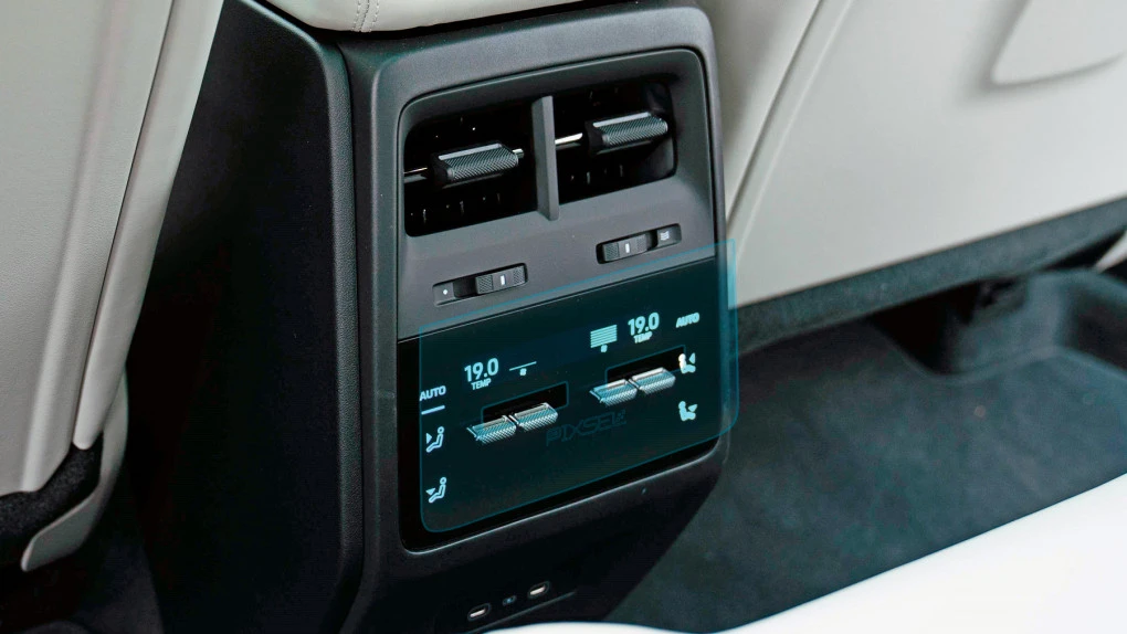 Zaščitno steklo Pixsel za zadnjo klimatsko napravo PORSCHE MACAN ELECTRIC - 7.7“ 2024 -