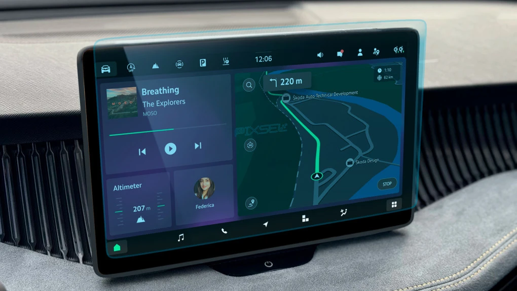 Zaščitno steklo Pixsel za monitor SKODA SUPERB - 11.3“ 2024 -