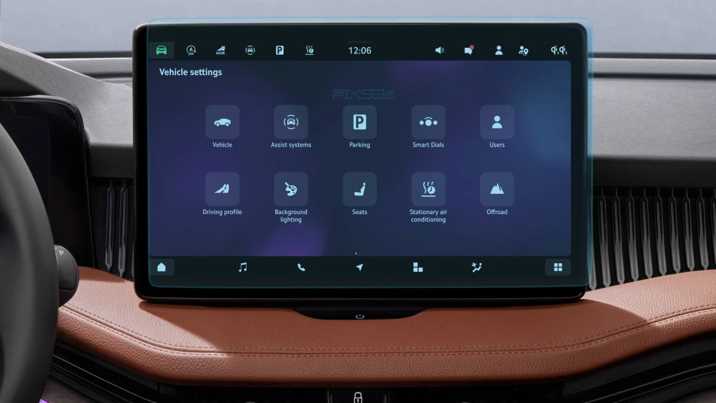 Zaštitno staklo Pixsel za monitor SKODA SUPERB - 13.8“ 2024 -