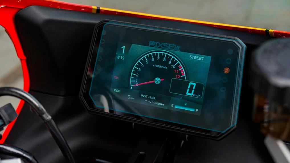 Zaščitno steklo Pixsel za merilnik hitrosti motornega kolesa YAMAHA XSR900 GP 2024 - 7.9“