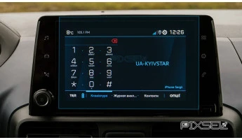 Zaščitno steklo Pixsel za monitor PEUGEOT RIFTER - 9.4“ 2024 -
