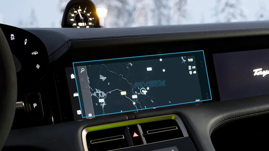 Zaščitno steklo Pixsel za monitor PORSCHE TAYCAN - 12.3“ 2020 -