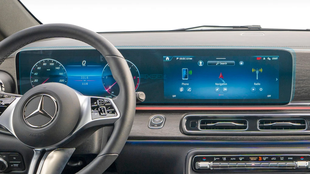 Zaščitno steklo Pixsel za armaturno ploščo MERCEDES BENZ V-CLASS - 28.5“ 2024 -