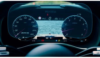 Zaščitno steklo Pixsel za armaturno ploščo MERCEDES BENZ AMG GT 2 DOORS - 13.5“ 2023 -