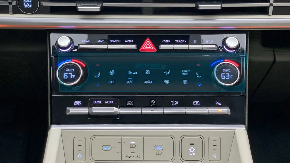 Zaščitno steklo Pixsel za klimatsko napravo HYUNDAI SANTA FE - 11.2“ 2024 -