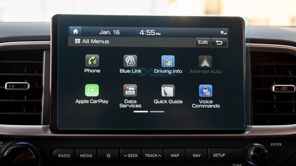 Zaščitno steklo Pixsel za monitor HYUNDAI VENUE - 9.6“ 2023 -