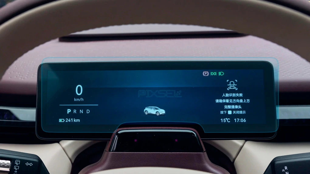 Zaščitno steklo Pixsel za armaturno ploščo ZEEKR X - 9.8“ 2023 -