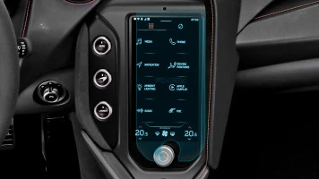 Zaščitno steklo Pixsel za monitor MCLAREN 750S - 9.4“ 2023 -