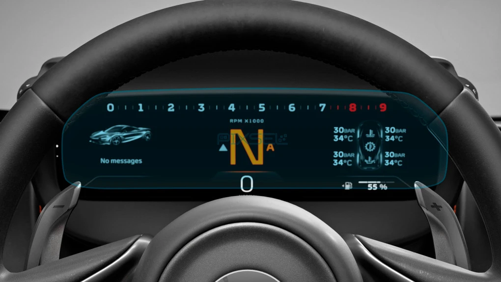 Zaščitno steklo Pixsel za armaturno ploščo MCLAREN 750S - 11.6“ 2023 -