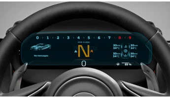 Zaščitno steklo Pixsel za armaturno ploščo MCLAREN 750S - 11.6“ 2023 -
