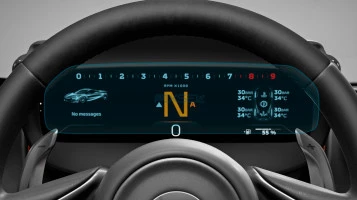Zaščitno steklo Pixsel za armaturno ploščo MCLAREN 750S - 11.6“ 2023 -