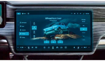 Zaščitno steklo Pixsel za monitor RIVIAN R1T - 16.7“ 2022 -
