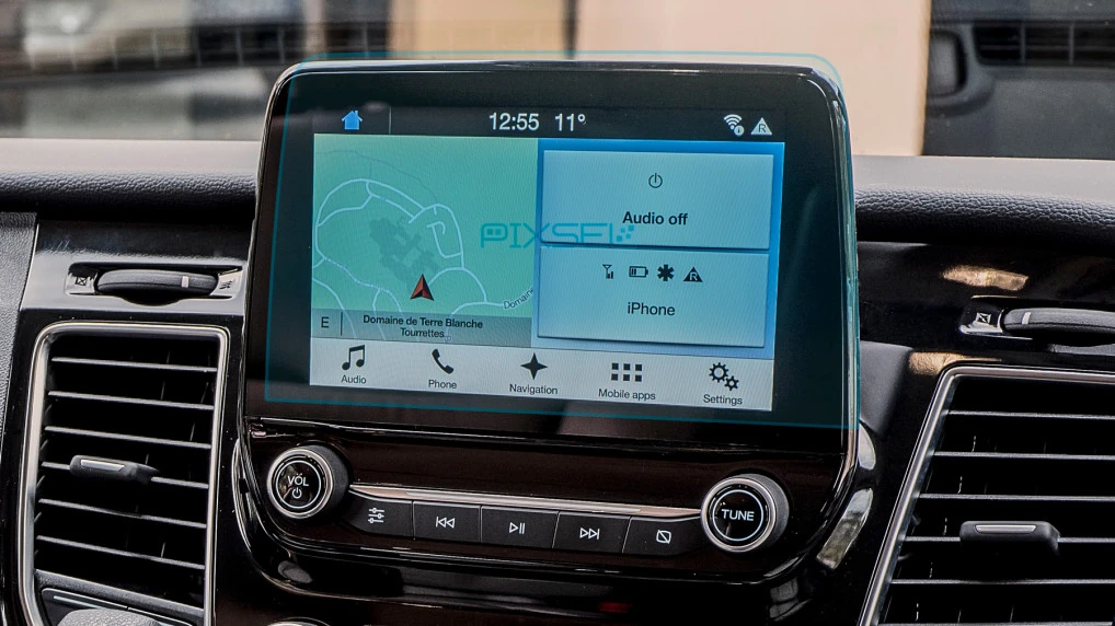 Zaščitno steklo Pixsel za monitor FORD TOURNEO / TRANSIT CUSTOM - 10.2“ 2018 - 2022