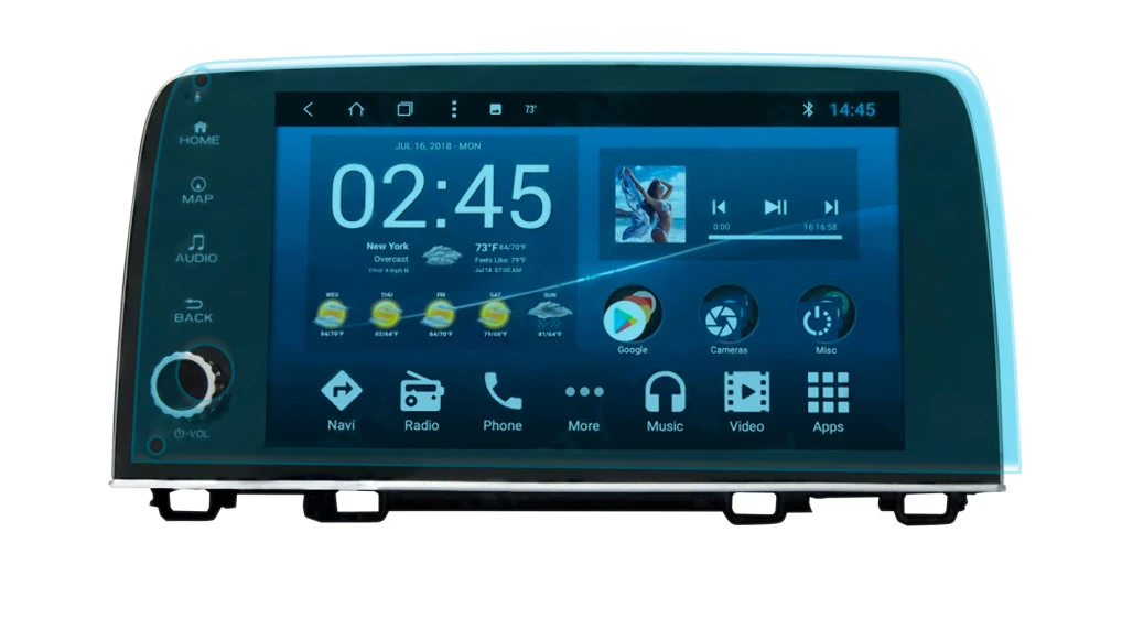 Zaščitno steklo Pixsel za monitor SMARTY TREND HONDA CR-V 2017 - - 11.9“