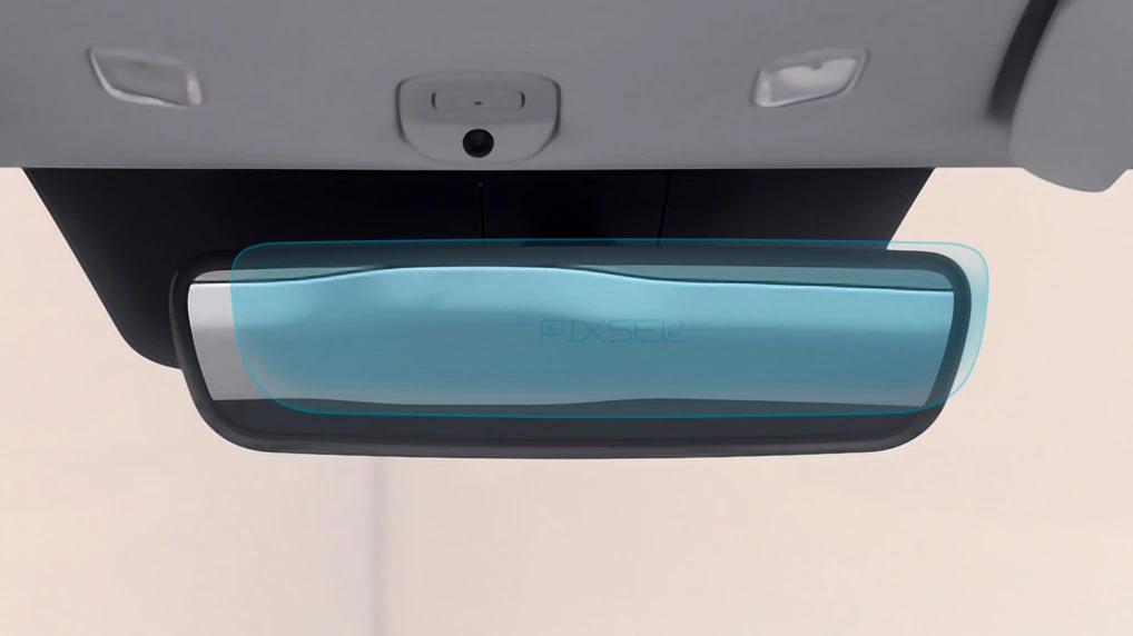 Zaščitno steklo Pixsel za ogledalo NIO ES8 - 10.2“ 2023 -