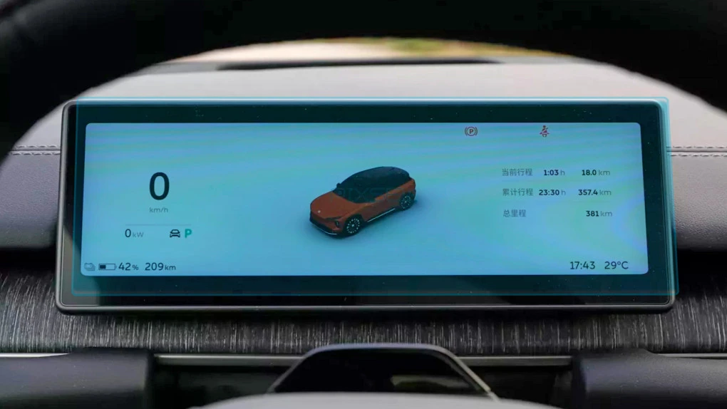 Zaščitno steklo Pixsel za armaturno ploščo NIO ES6 - 10.9“ 2023 -