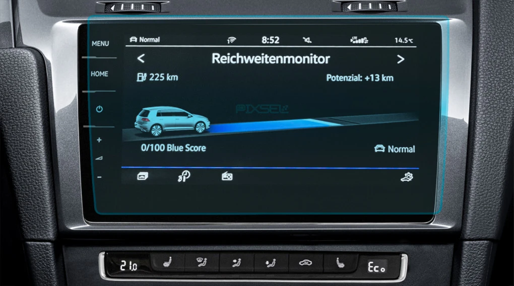 Zaščitno steklo Pixsel za monitor VOLKSWAGEN GOLF - 11.4“ 2017 - 2020
